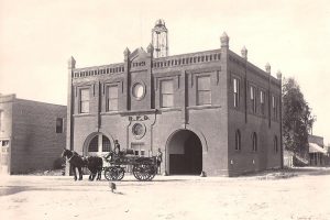 Fire Dept. 1902 Building on Water and Fifth